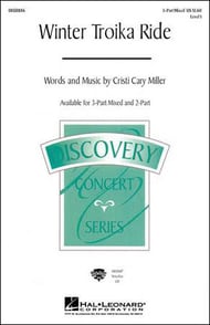 Winter Troika Ride Three-Part Mixed choral sheet music cover Thumbnail